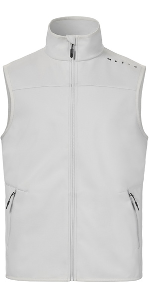 2025 Musto Evo Crew Softshell Vest 84167 - Platinum